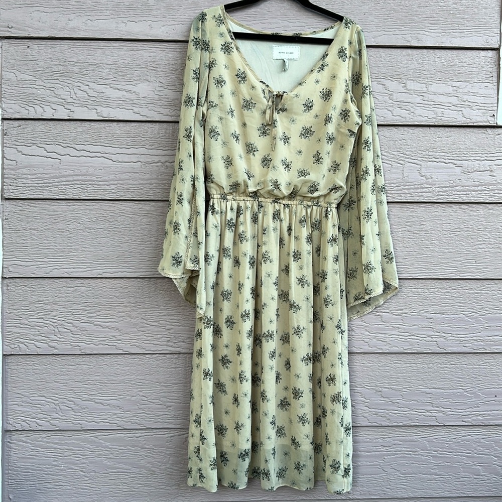 River Island Boho Floral Long Sleeve Dress